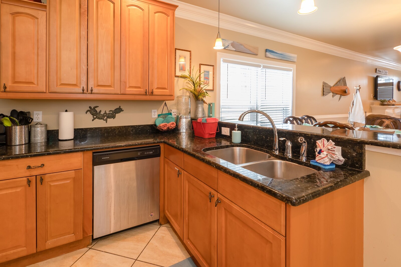 indoor, kitchen, kitchen visible, daytime, dishwasher at Albacore Adventure PCB
