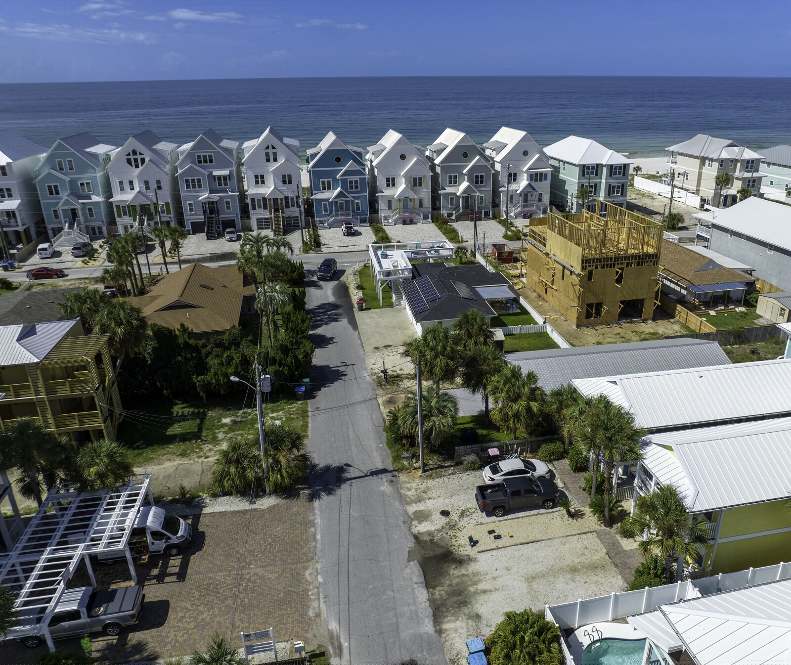 outdoor, undetermined, body of water, summer, aerial view, parking, daytime at Albacore Adventure PCB